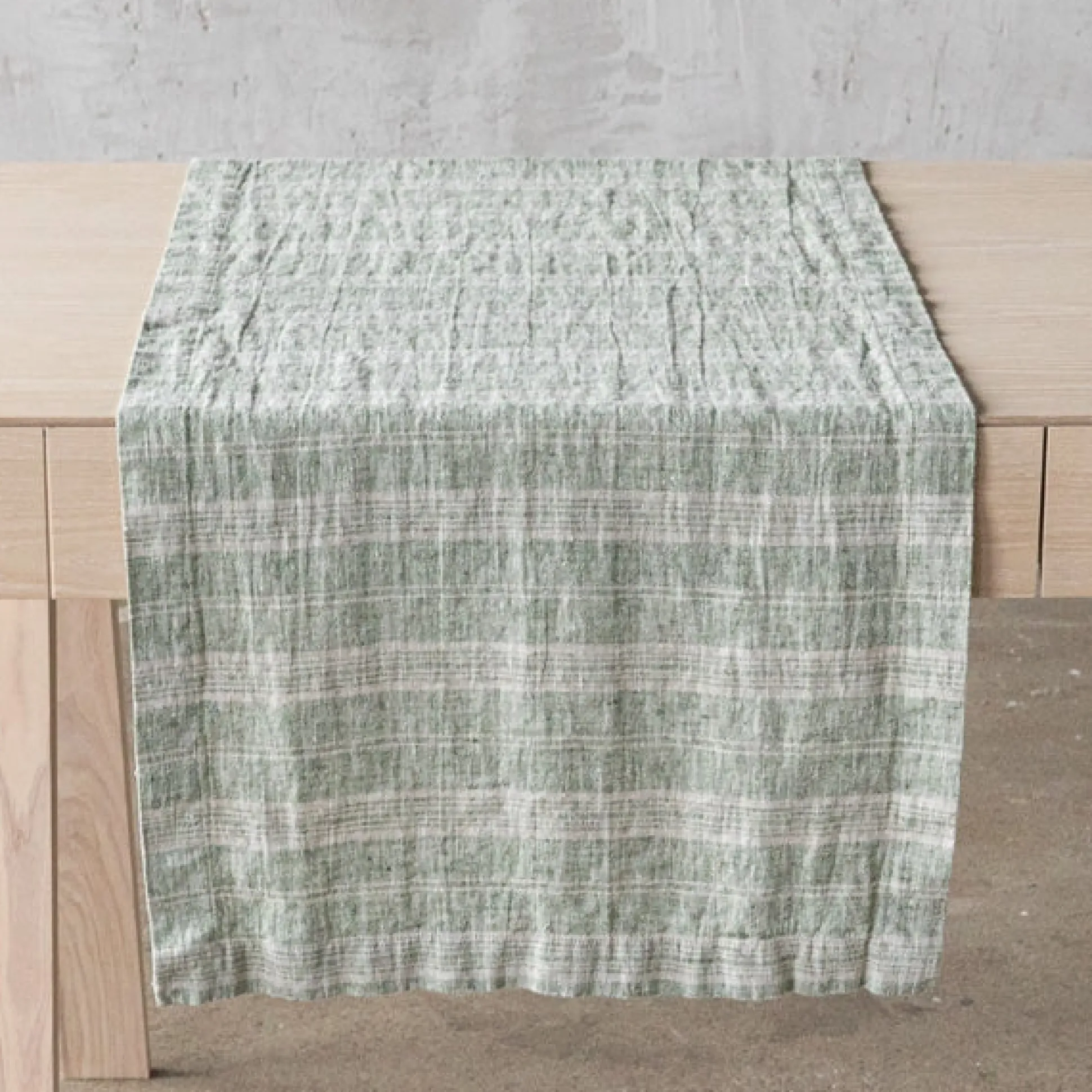 Multistripe Runner, Forest Green and Natural^Be Home Discount