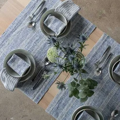 Multistripe Runner, Indigo and Natural