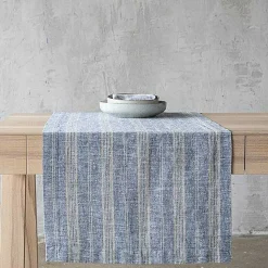 Multistripe Runner, Indigo and Natural