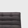 N701 2 Seater Sofa, Dark Grey