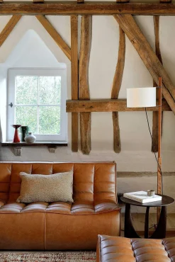 N701 3 Seater Sofa, Old Saddle Leather