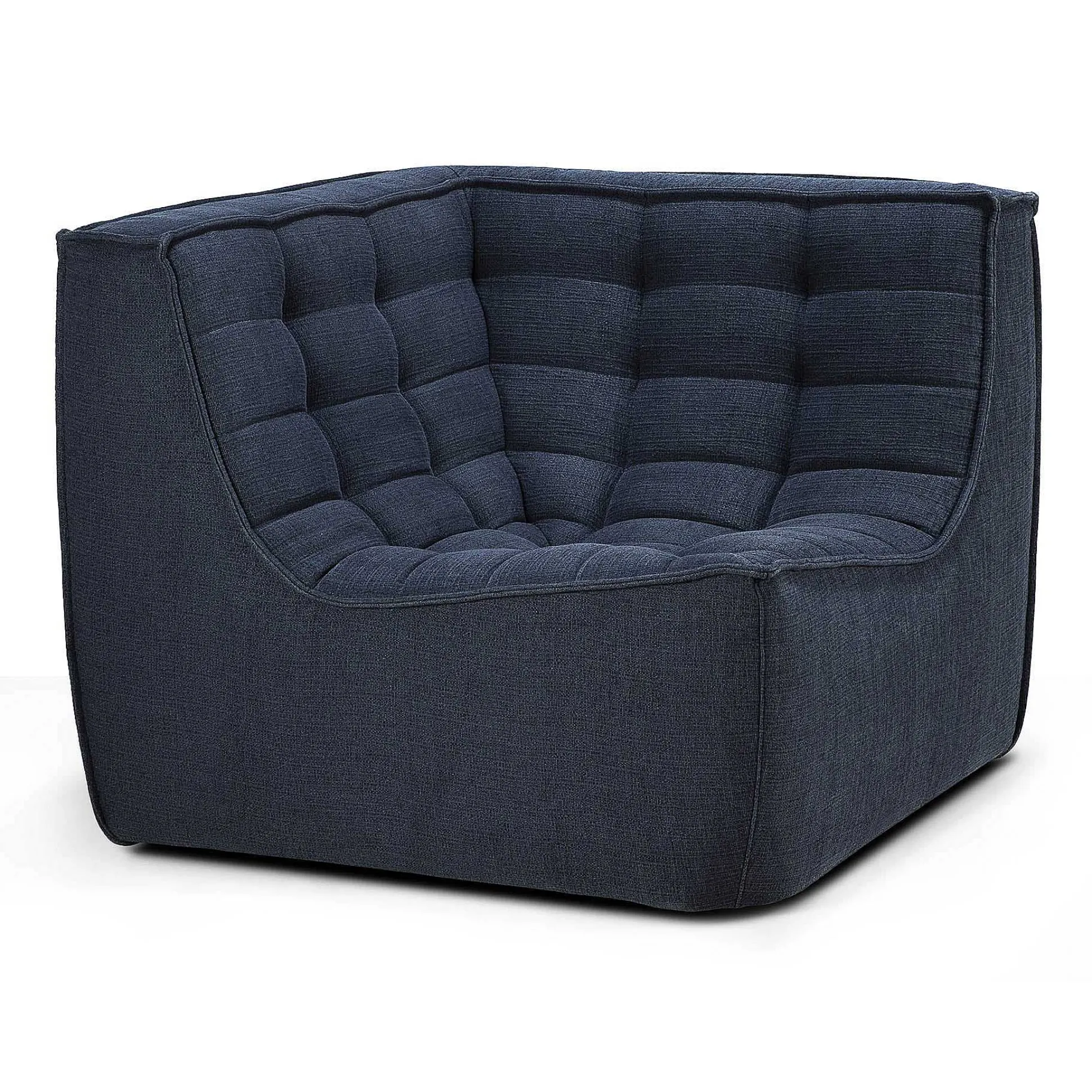 N701 Corner Eco Fabric Sofa, Graphite