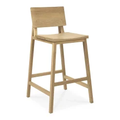 N3 Counter Stool, Oak