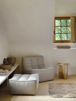 N701 Single Seater Sofa, Beige