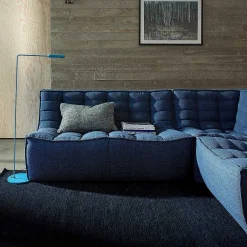 N701 Single Seater Sofa, Blue