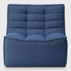 N701 Single Seater Sofa, Blue