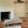 N701 Single Seater Sofa, Old Saddle Leather