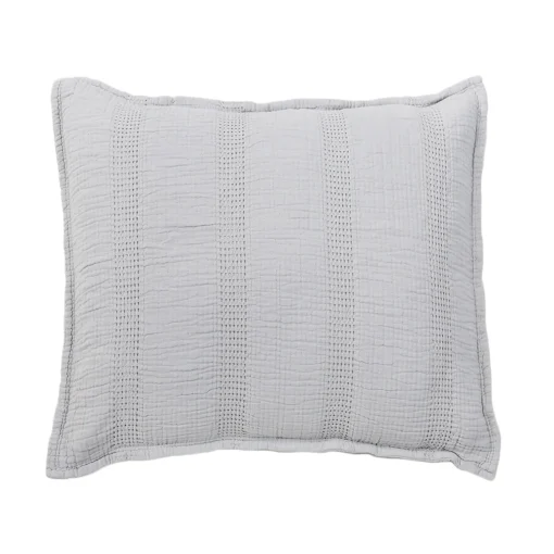 Nantucket Standard Sham, Grey^Be Home Shop