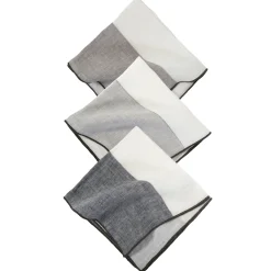 Napa Napkins, Set of 4, Light Grey^Be Home Cheap