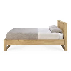 Nordic II Solid Oak Bed, King