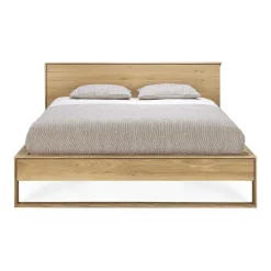 Nordic II Solid Oak Bed, King