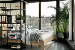 Nordic II Solid Oak Bed, King