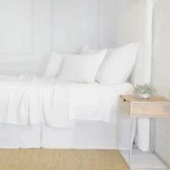 Ojai King Sham, White^Be Home Discount