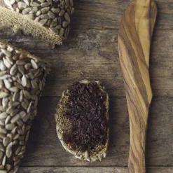 Olive Wood Spreaders, Set of 4