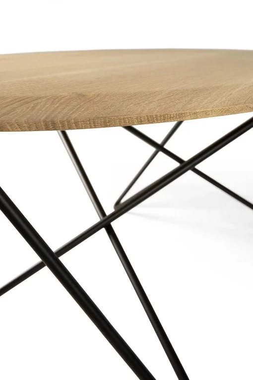 Orb Coffee Table, Oak, Oval