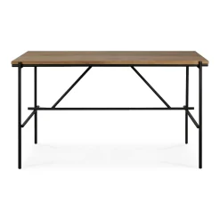 Oscar Solid Teak Desk, 55.5