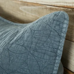 Oslo King Coverlet, Blue Denim^Be Home Flash Sale