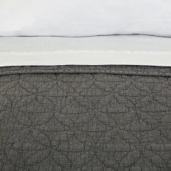 Oslo King Coverlet, Grey Denim^Be Home Clearance