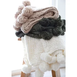 Oulu Throw, Natural^Be Home Online