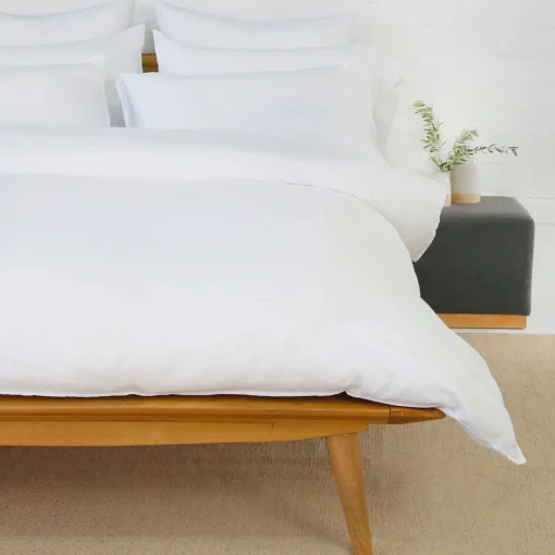 Parker Linen Euro Sham, White^Be Home Clearance