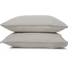 Parker Linen King Sham Set, Flax^Be Home Shop