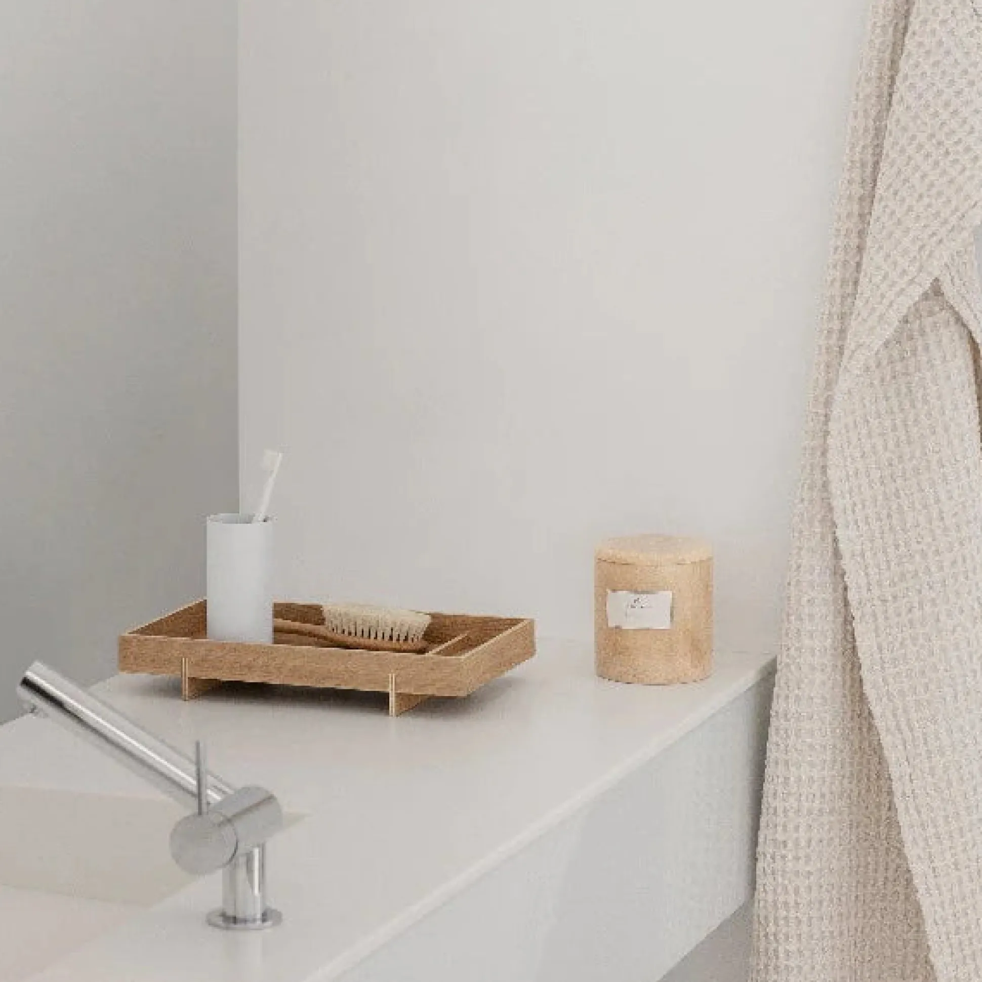 Pesa Marble Candle, Figue^Be Home Clearance