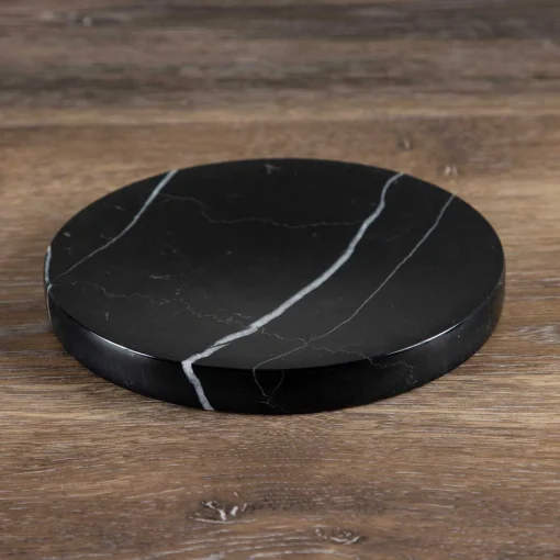 Pesa Marble Tray, Large, Black