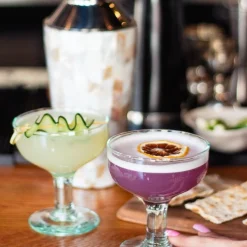 Premium Recycled Coupe Glass, Set of 4^Be Home Clearance