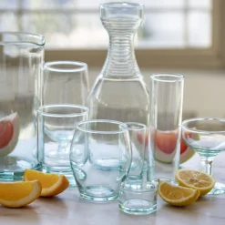 Premium Recycled Coupe Glass, Set of 4^Be Home Clearance