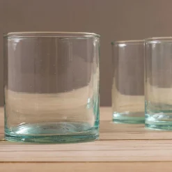 Premium Recycled Double Old Fashioned Glass, Set of 4