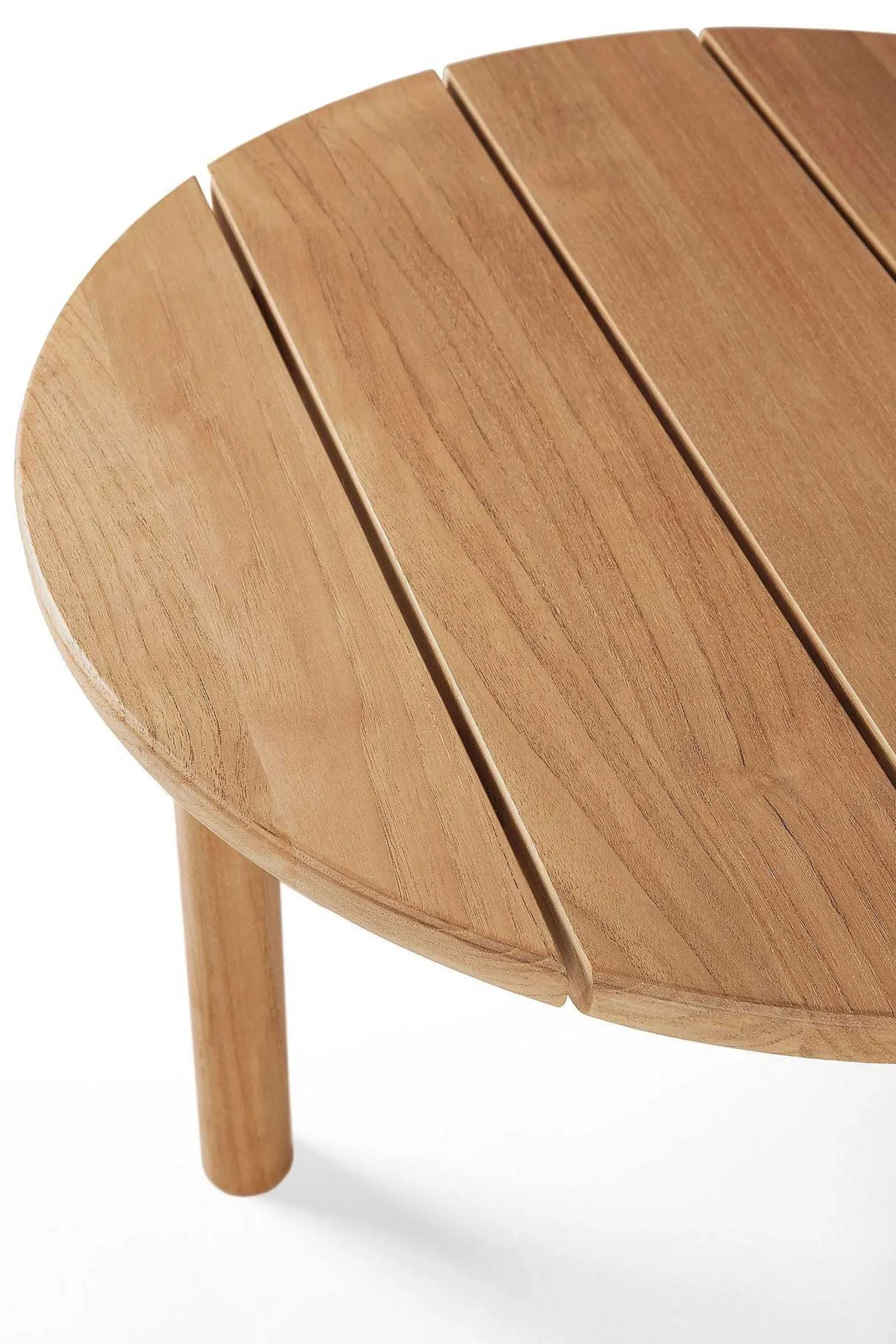 Quatro Solid Teak Outdoor Coffee Table, 38"