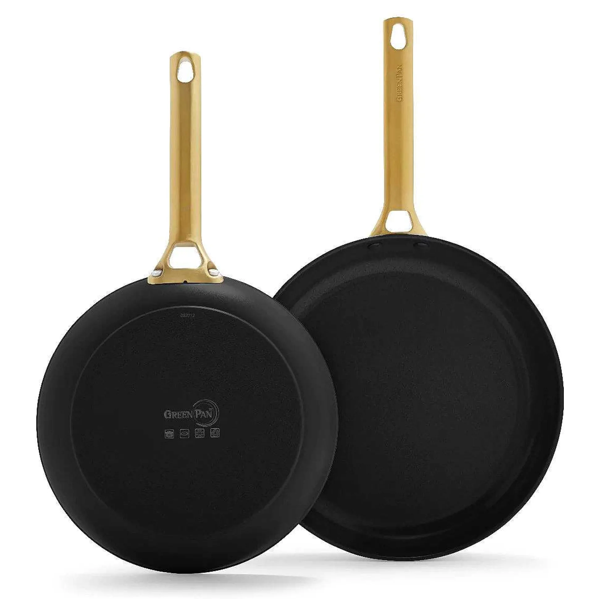 Reserve Cookware 2 Piece Frypan Set, Black