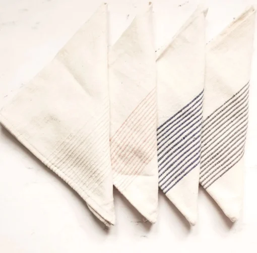 Riviera Napkins, Grey, Set of 4^Be Home Online