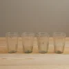 Ruffle Glass Tumbler, Set of 4^Be Home Clearance