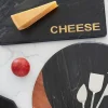 Salerno Black Marble "Cheese" Board
