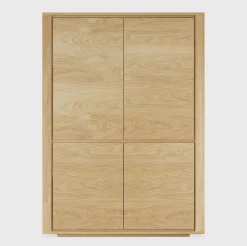 Shadow Solid Oak Cabinet