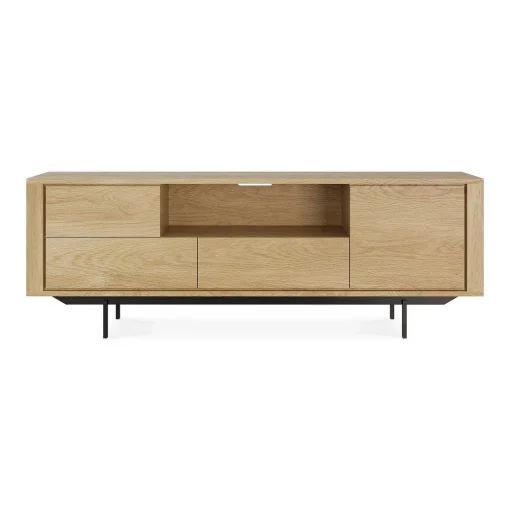 Shadow Solid Oak Media Console, 71"