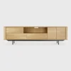 Shadow Solid Oak Media Console, 88.5"