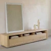 Shadow Solid Oak Media Console, 83"