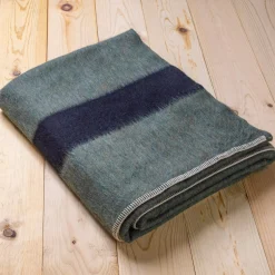 Siempre Blanket, Surplus with Black Stripe^Be Home New