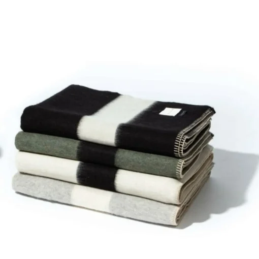 Siempre Blanket, Surplus with Black Stripe^Be Home New