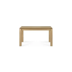 Slice Extendable Dining Table, Oak, 55.5"/ 87"