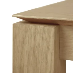 Slice Extendable Dining Table, Oak, 55.5