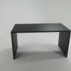 Solid Black Oak U Desk
