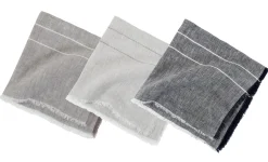Sonoma Napkins, Set of 4, Light Grey^Be Home Clearance