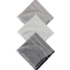Sonoma Napkins, Set of 4, Light Grey^Be Home Clearance