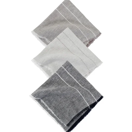 Sonoma Napkins, Set of 4, Light Grey^Be Home Clearance