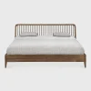 Spindle Solid Reclaimed Teak Bed, King