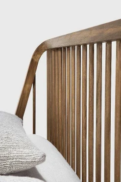 Spindle Solid Reclaimed Teak Bed, King