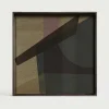 Square Glass Angle Tray, Slate, Large